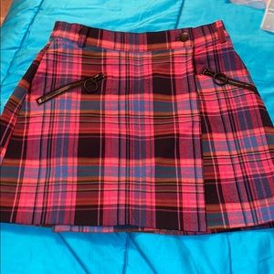 Urban Outfitters plaid skirt
